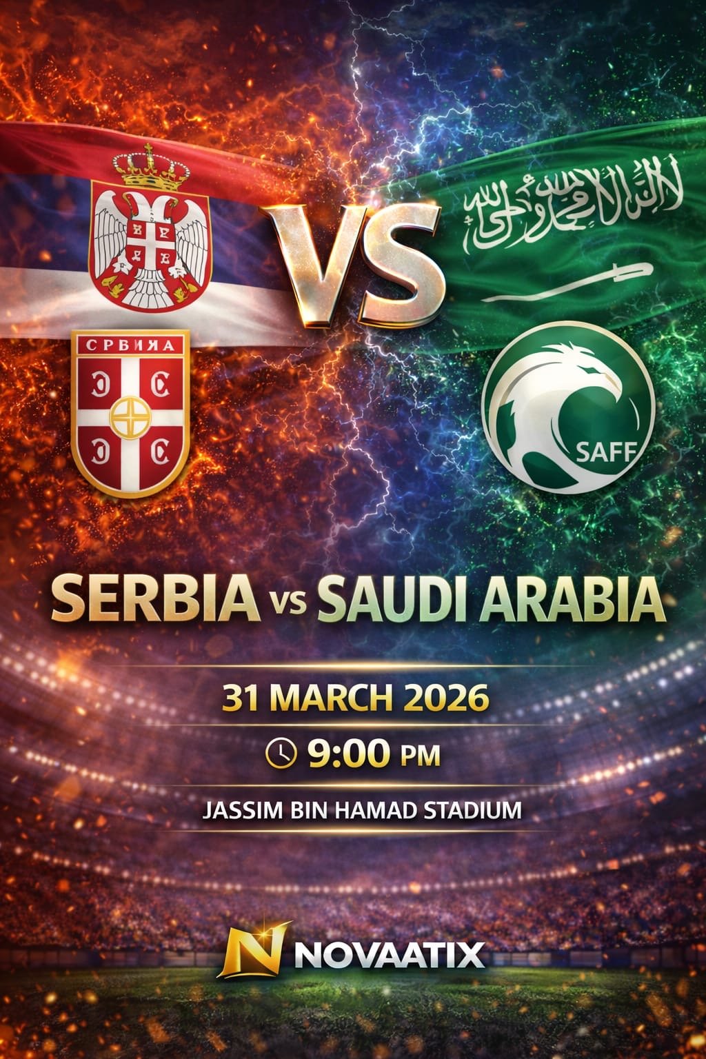Serbia vs Saudi Arabia
